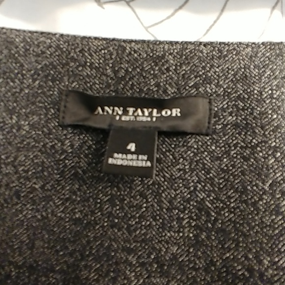 Ann Taylor wool, A Line skirt - Picture 2 of 4